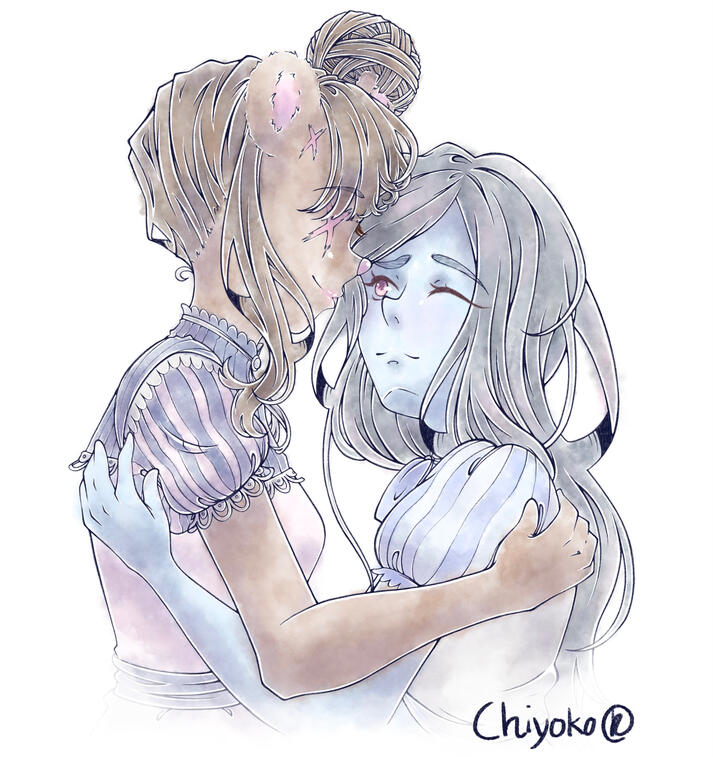 Commission of water colour sketch